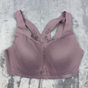 Victoria Sport Angel Max High Intensity Sports Bra Size 38D Purple Laser Cut
